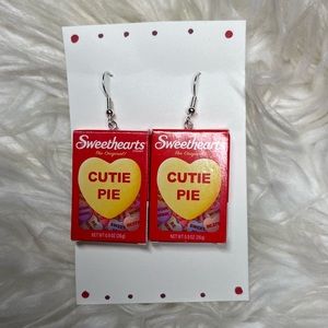 sweethearts cutie pie earrings perfect for valentine’s day